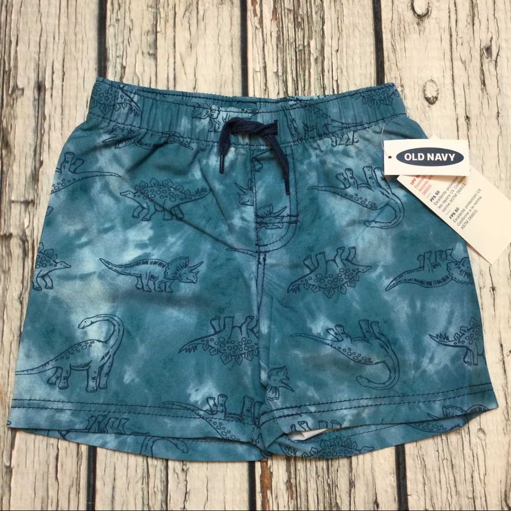 Old Navy Boys 12-18 or 18-24 Months 2 Swim Shorts - Picture 3 of 7